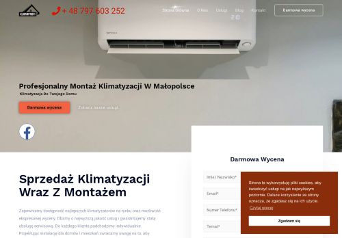 opinie KlimaProfi - Klimatyzacja Kraków | Montaż Klimatyzacji